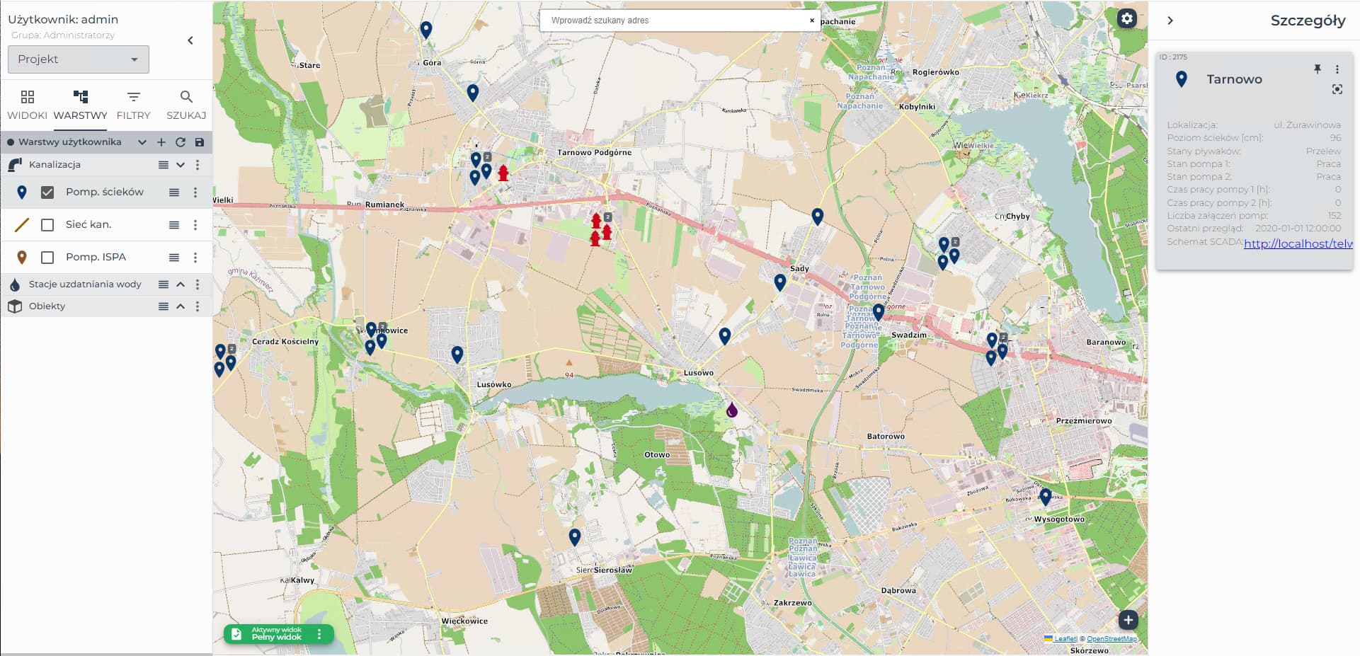 TelGIS Interface